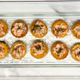 Meal card cover for: Roast Salmon & Dill Vol-au-vents
