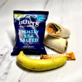 Meal card cover for: Vegan Hummus & Falafel Salad Wrap Lunch Bag