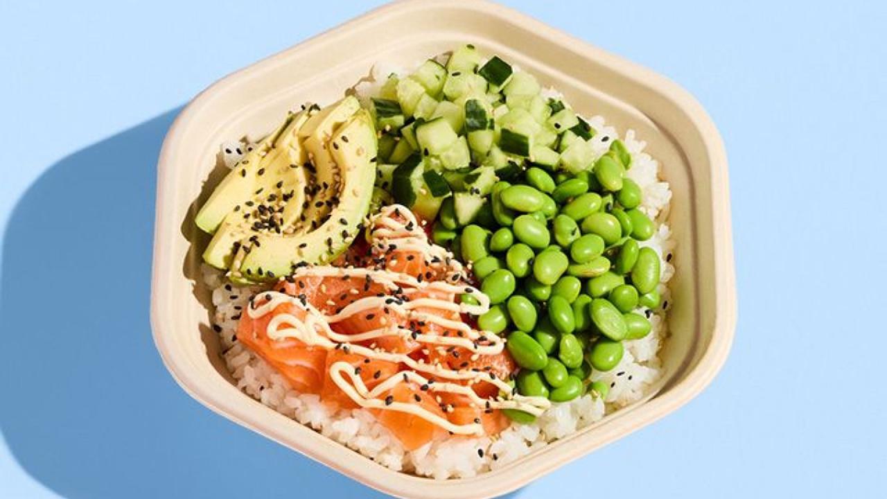 Meal card cover for: Original Salmon Sushi Bowl