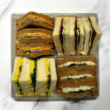 Meal card cover for: Small Halal Meat Sandwich Platter