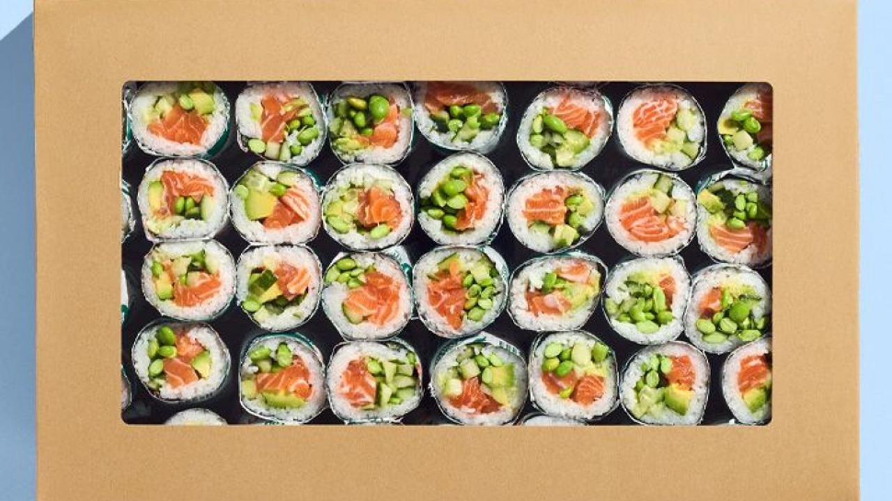 Meal card cover for: The OG Salmon Sushi Roll Platter 