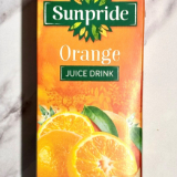 Meal card cover for: Orange Juice 1L