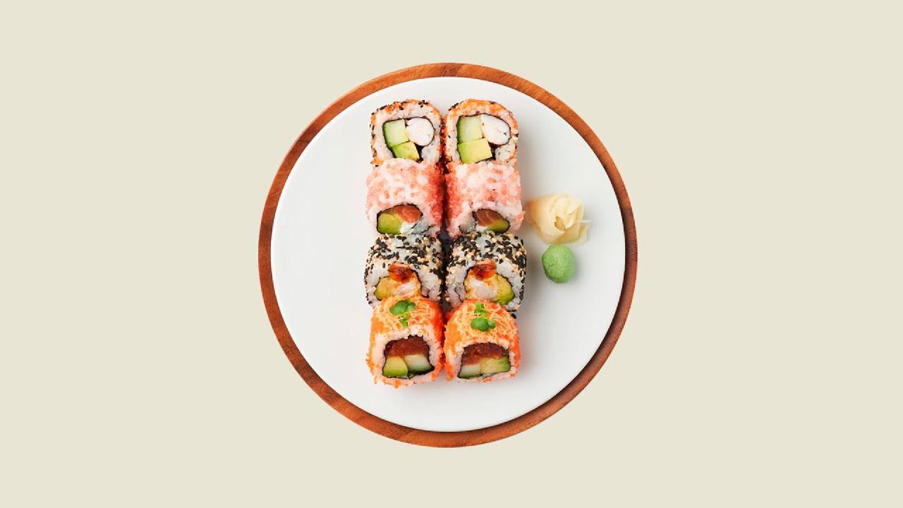 Meal card cover for: Roku Sakana