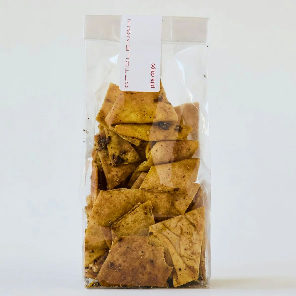 Meal card cover for: Za'atar pita chips