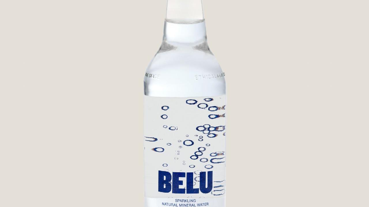 Meal card cover for: Belu Sparkling Water