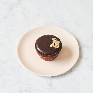 Meal card cover for: Box of flourless orange and almond cake with chocolate ganache