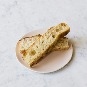 Meal card cover for: Slice of focaccia