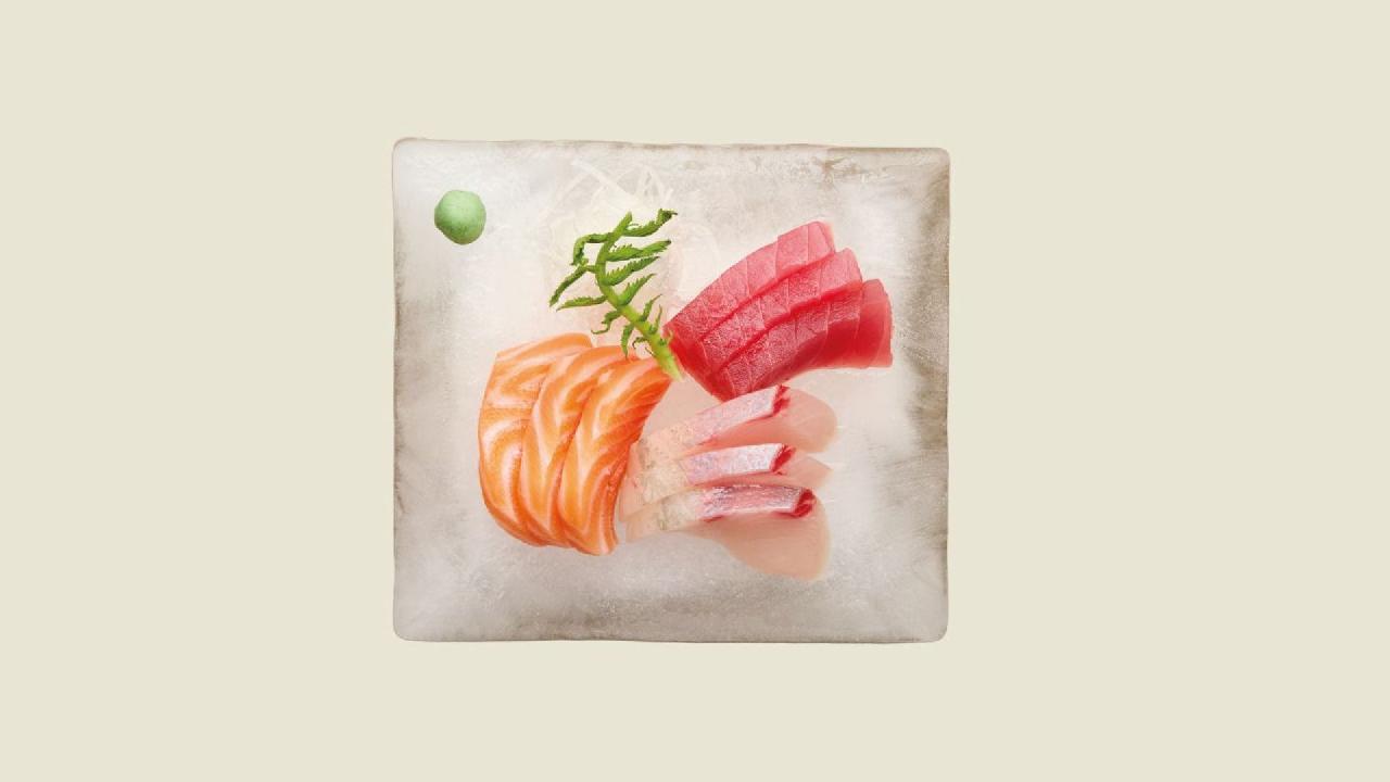 Meal card cover for: Sashimi Mix