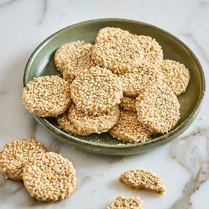 Meal card cover for: Tahini biscuits