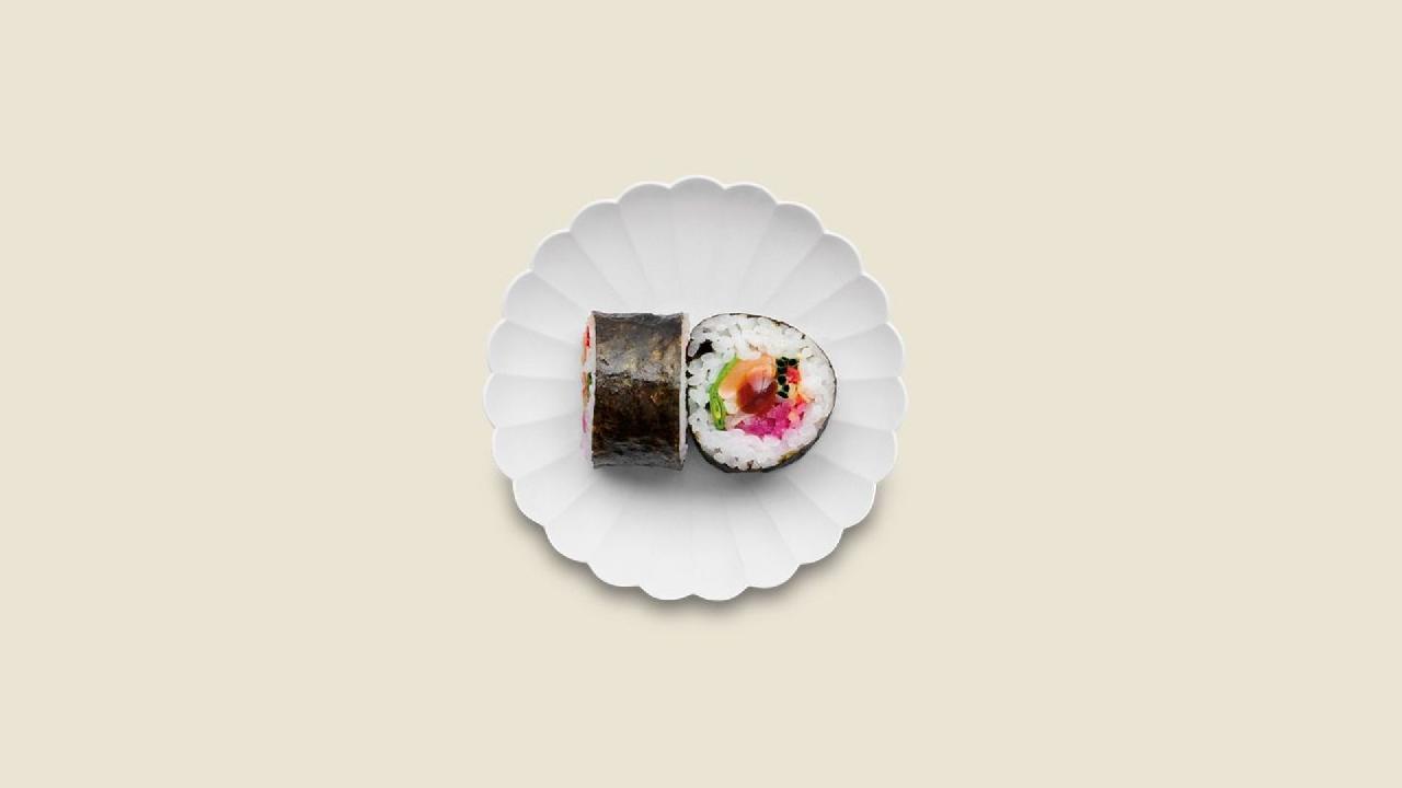 Meal card cover for: Chirashi Maki