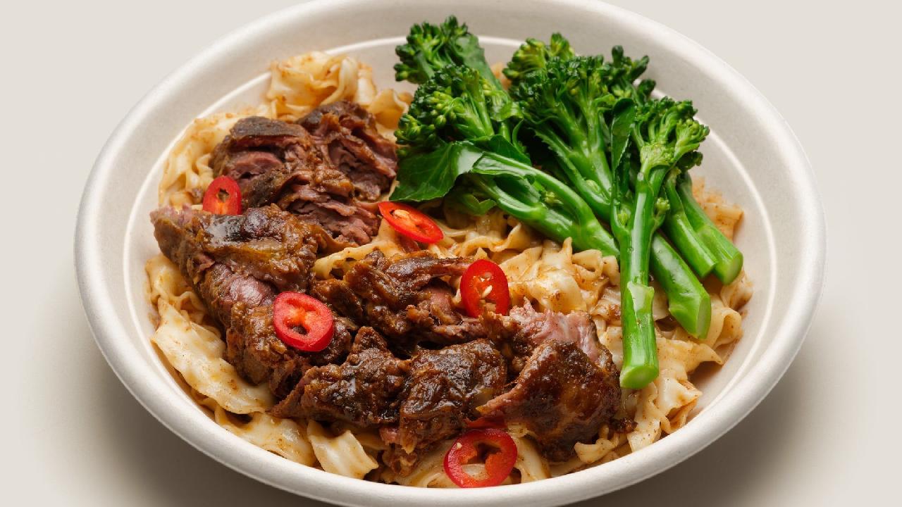 Meal card cover for: [Signature] 12hrs Beef with Szechuan Pepper, 36g protein