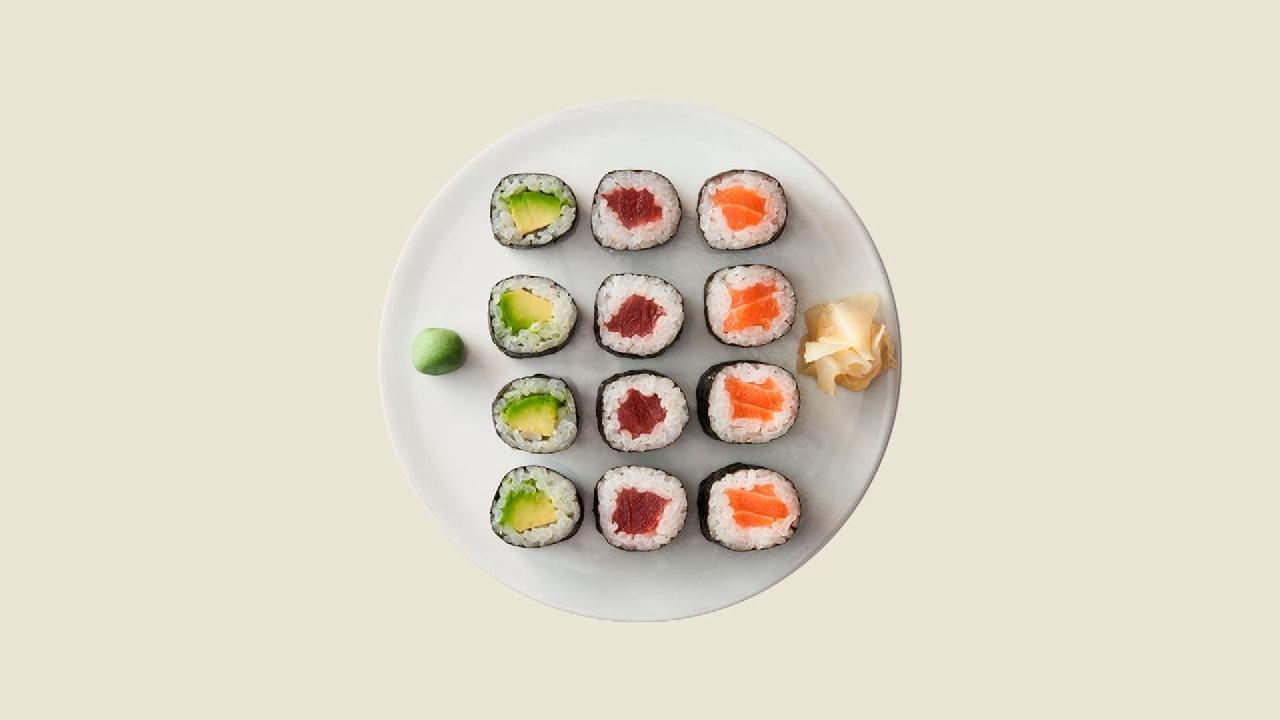 Meal card cover for: Mixed Hosomaki Menu