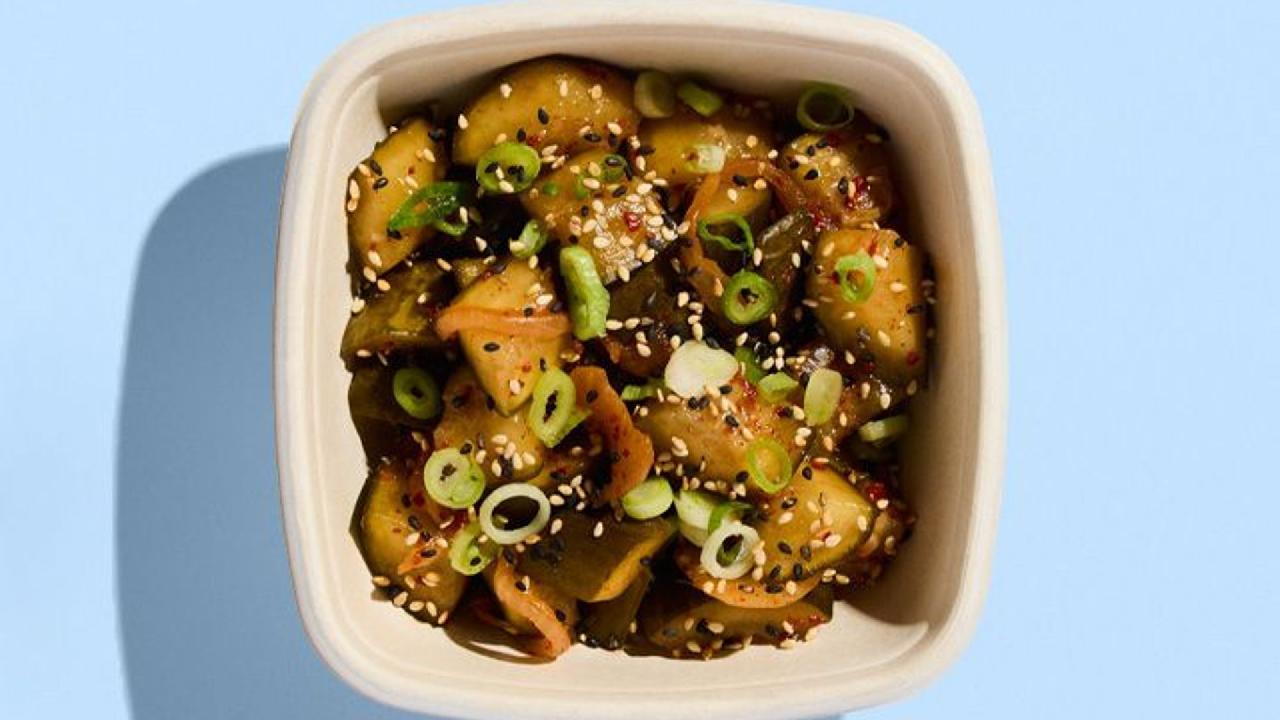 Meal card cover for: Asian Cucumber Salad