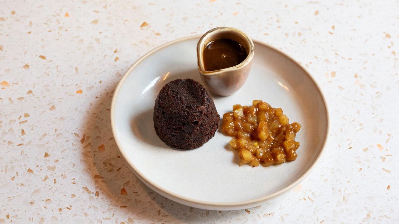 Meal card cover for: Sticky toffee pudding