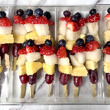 Meal card cover for: Fruit Kebabs