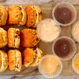 Meal card cover for: Classic Scones, Cream & Jam