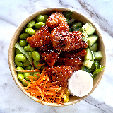Meal card cover for: Korean Chicken - Individual