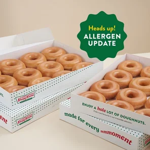 Meal card cover for: Original Glazed™ Dozen Bundle