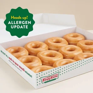 Meal card cover for: Original Glazed™ Dozen