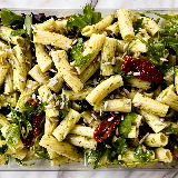 Meal card cover for: Green Pesto Penne - Sharing