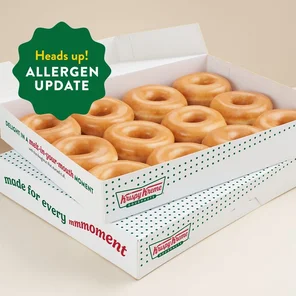 Meal card cover for: Original Glazed™ Double Dozen
