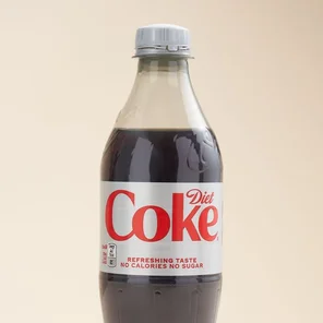 Meal card cover for: Diet Coke