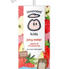 Meal card cover for: Innocent Kids Apple & Strawberries