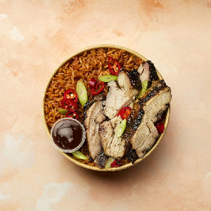 Meal card cover for: NEW! Dorothy’s Jerk & Jollof