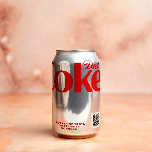 Meal card cover for: Diet Coke