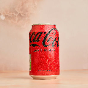Meal card cover for: Coke Zero