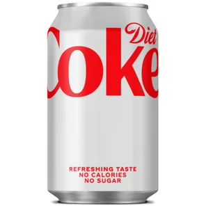 Meal card cover for: Diet Coke Can