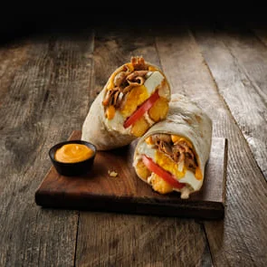 Meal card cover for: Big Breakfast Wrap