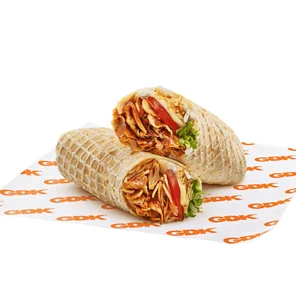 Meal card cover for: Doner Burrito