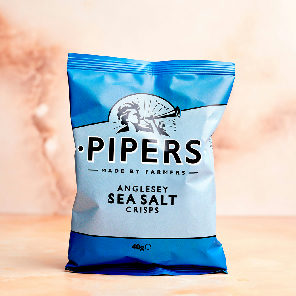 Meal card cover for: Pipers Anglesy Sea Salt Crisp