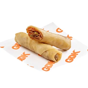 Meal card cover for: One of Each Spring Roll