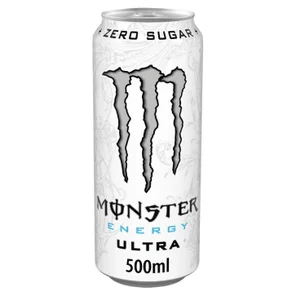 Meal card cover for: Monster Ultra White