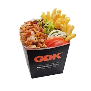 Meal card cover for: Doner Box Fries & Salad