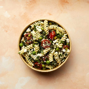Meal card cover for: Pasta, Feta and Truffle Oil