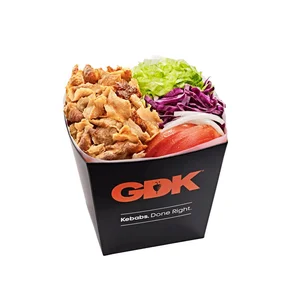 Meal card cover for: Doner Gym Box