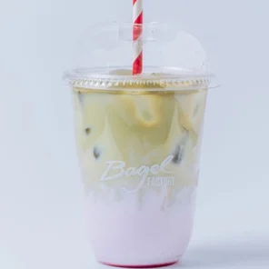 Meal card cover for: Iced Strawberry Matcha