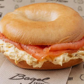 Meal card cover for: Egg Mayo & Salmon