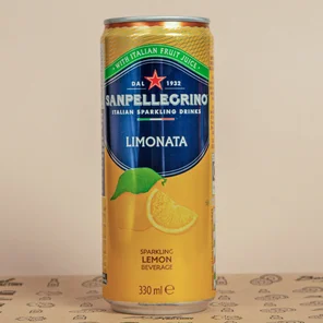 Meal card cover for: San Pellegrino Lemon (330ml)