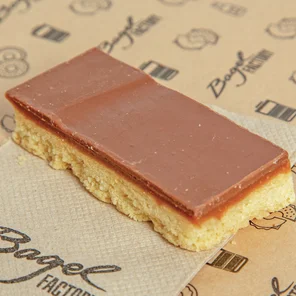 Meal card cover for: Millionaire Shortbread
