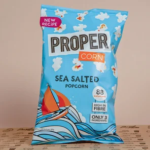 Meal card cover for: Propercorn Lightly Sea Salted (20g)