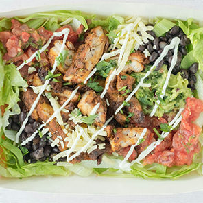 Meal card cover for: Mexican Meat Salad Box