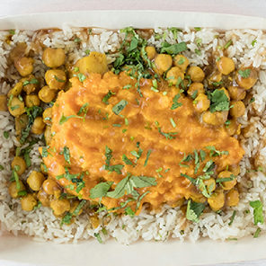 Meal card cover for: Large Caribbean Veg Rice Box