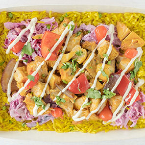 Meal card cover for: Portuguese Meat Rice Box