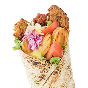 Meal card cover for: Tex Mex Wrap