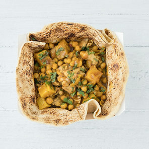 Meal card cover for: Large Caribbean Chicken Wrap