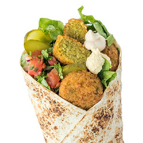 Meal card cover for: Large Lebanese Wrap